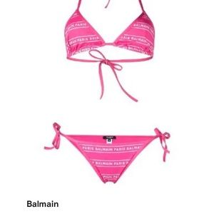 Pink bathing suit